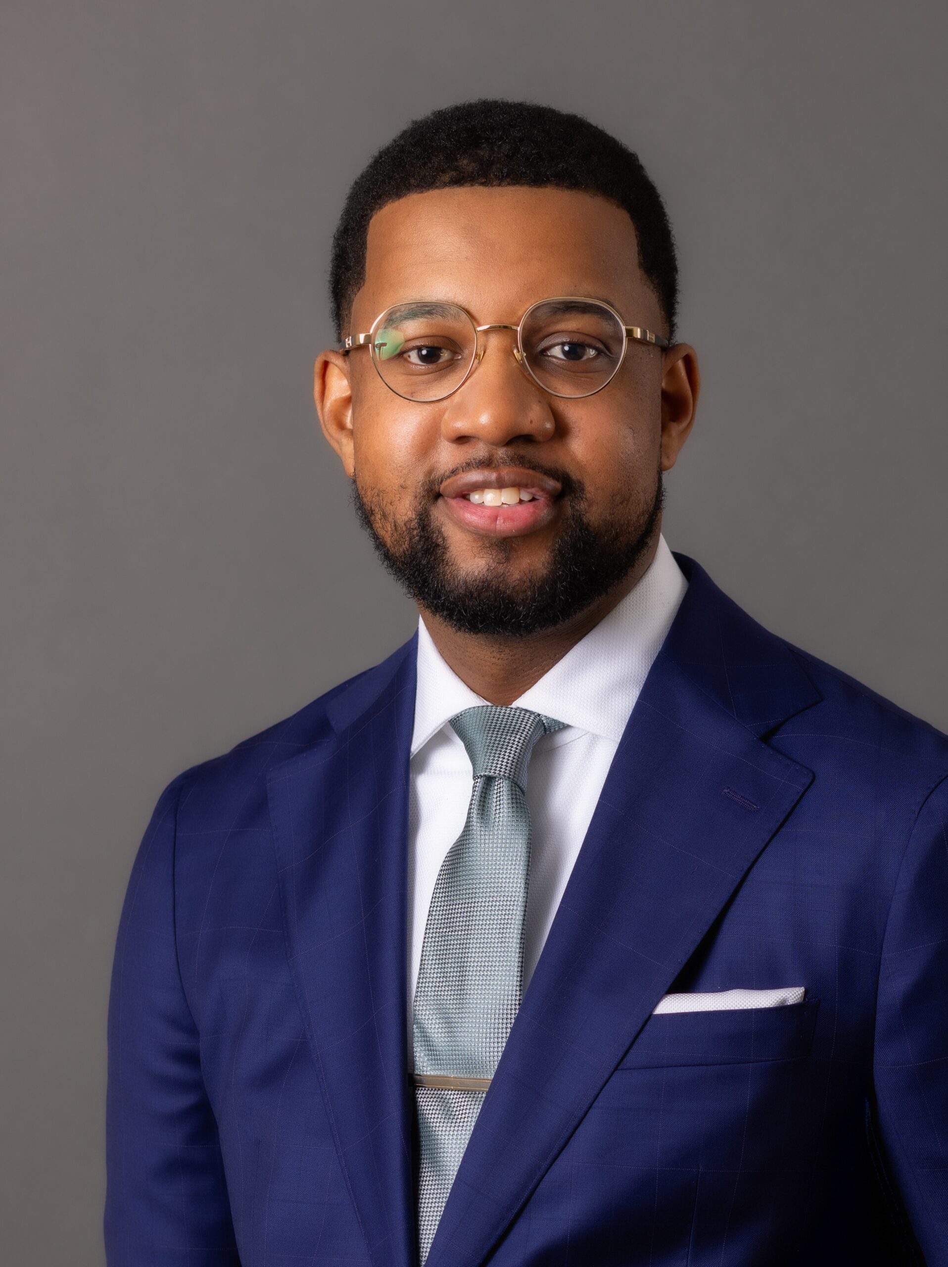 A traditional portrait photo of LaDarion Ammons, J.D.